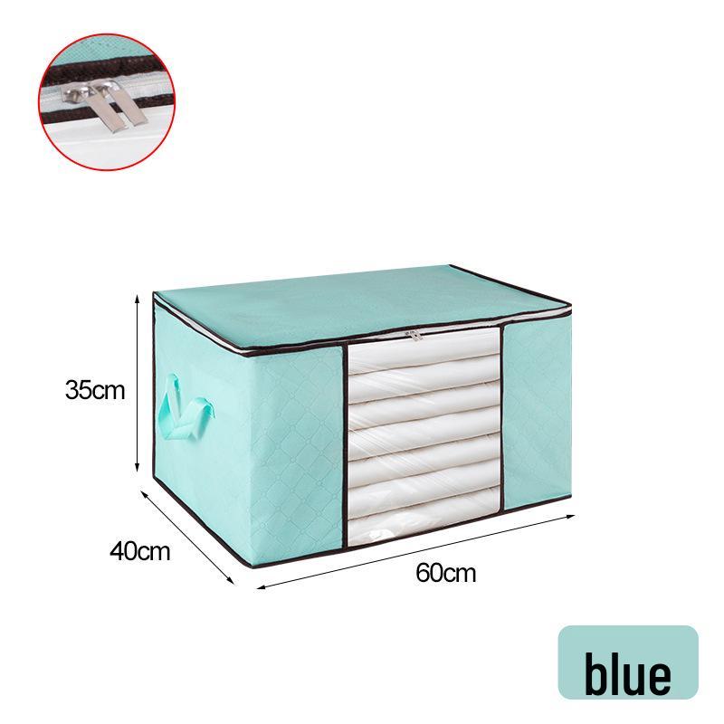 Thickened Cotton Quilt Bag: Durable, Dustproof, Large Capacity, Non-Woven Storage for Clothes