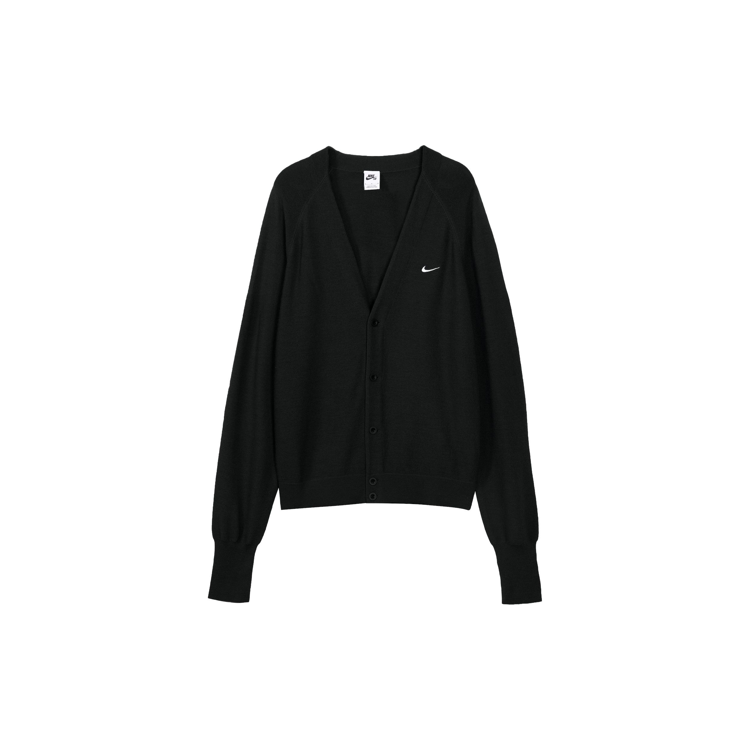 Nike Sb Unisex Black Skateboard Cardigan DQ6307-010 L