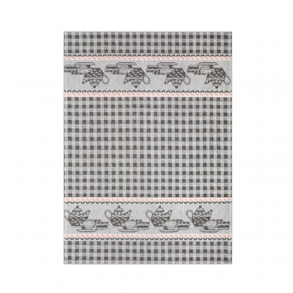 Strofinaccio da Cucina 50X70 Zwoltex Modello Pomeriggio Marrone