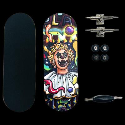 Ailefu Professional Maple Finger Skateboard 34x100mm