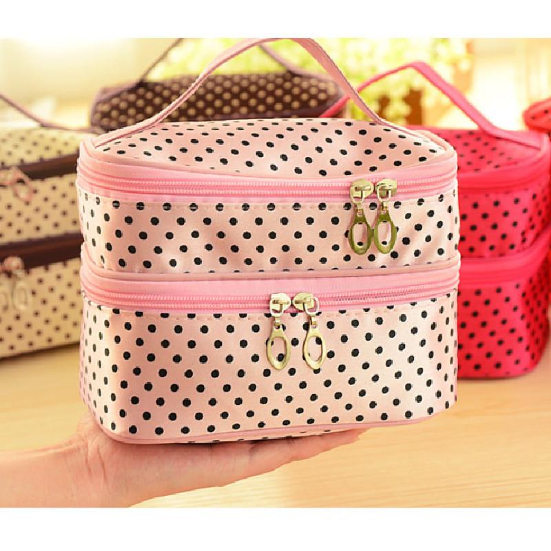 Cosmetic Multifunction Travel Makeup Bag Wash Toiletry Organizer Storage Case