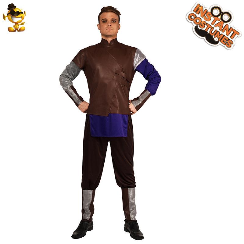 Halloween Adult Men s Samurai Costume, Big Man Warrior Cosplay Party Stage Performance Costume S