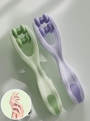 Upgrade Dual Roller Finger Massager for Hand Joint Pain Tiger Mouth Acupoint Massage Mouse Hand Slimming Training Device