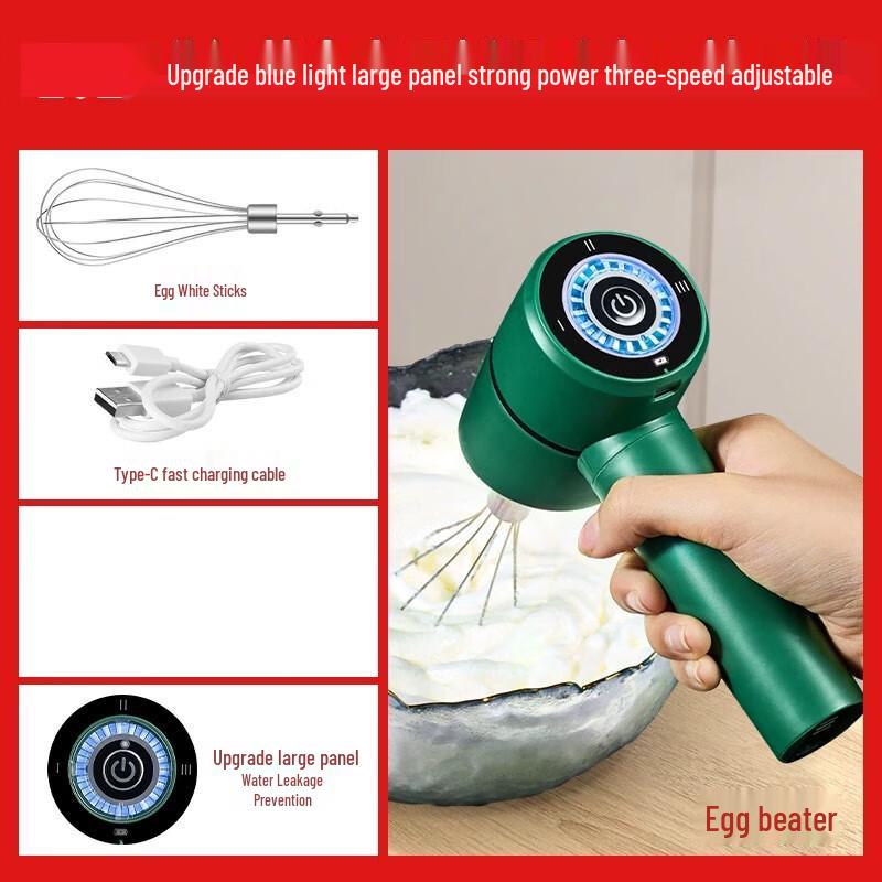 Bangdafu Cordless Electric Hand Mixer