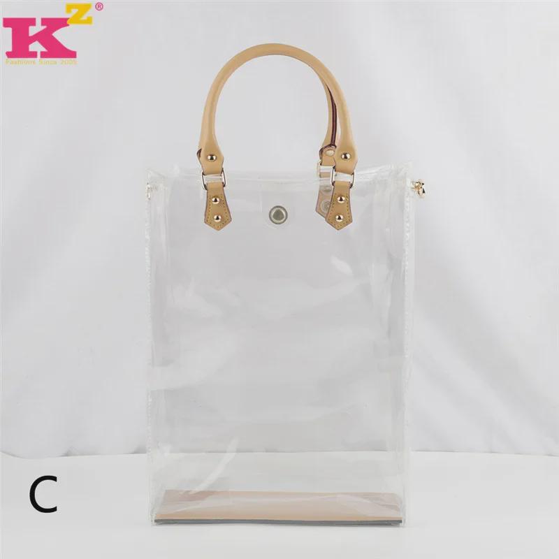 2023 Women's Large-Capacity Korean-Style Transparent Shoulder Handbags - Versatile Mother-and-Child Design