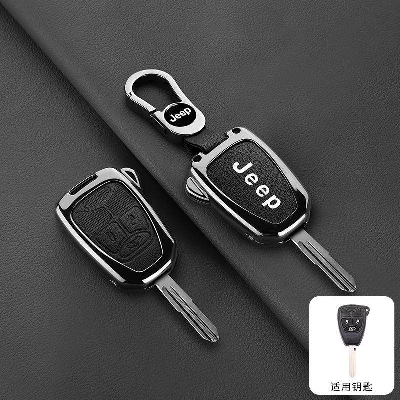 Mpxf10 Car Key Case Cover For Jeep Renegade Grand Cherokee Chrysler 300 PT Dodge JCUV Caliber Nitro Wrangler Compass Patriot Liberty