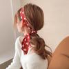 Fashion Women Letter Hair Ribbons French Elegant Long Headband Bag Strap Accessories Girls Bow Knot Long Hair Scarf HairBands