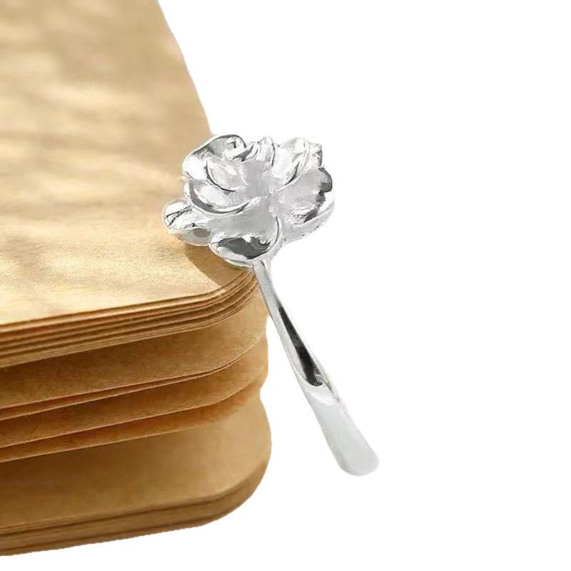 Exquisiter offener Pfingstrosenring: Hochwertiges Mode-Statement für Damen, Schön und Stilvoll mit Blumeneleganz