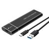 Carcasa SSD M.2 NVMe USB3.1 Almacenamiento Externo Carcasa HDD 10Gbps Caja SSD PCIe Para Disco Duro SSD NGFF SATA Para PC Portátil