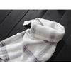 Women's Checkered Shirt Summer Loose Women's Medium Long Shirt Hong Kong Style Thin Shirt