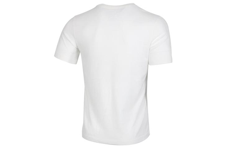 Nike T Shirts Men's White Crew Neck Moderate Straight Fit CK2382-133