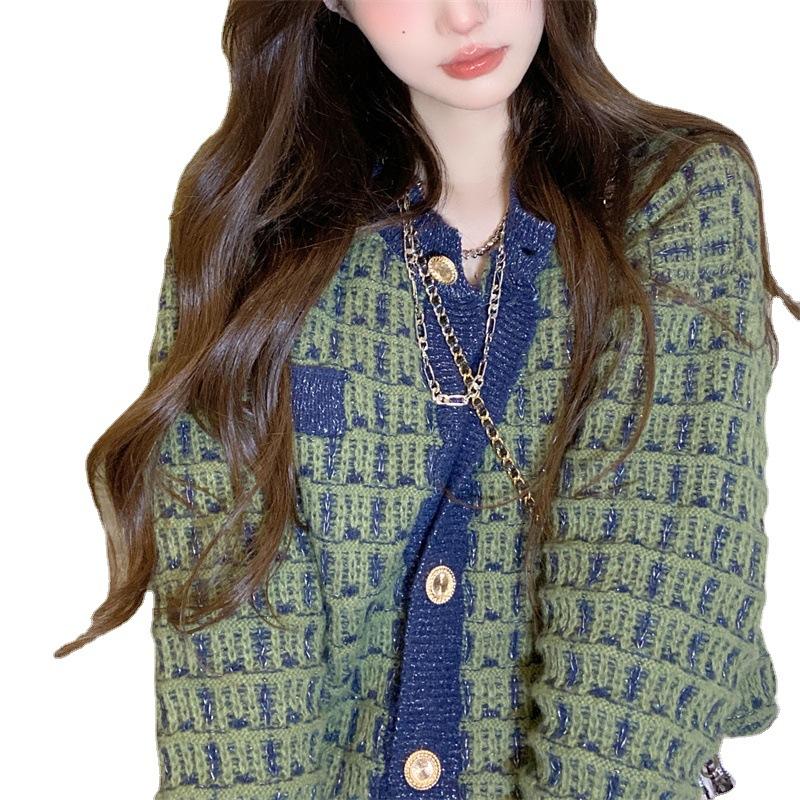 Spring Autumn Women Sweaters Knitted Loose Casual Sweater Autumn Thick Women Clothing Cardigans Students Sweaters Ins Women Coat