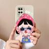 For Oppo A54 A54S Case Simple Cute Design Full Protection Phone Housing For Oppo A 54 4G Back Cover Soft Liquid Silicone Fundas