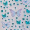Cartoon Butterfly Rhinestone Face Stickers for Kids Self-Adhesive Gem Stickers for Stage Performance Makeup DIY Girl Dress Up Party Props