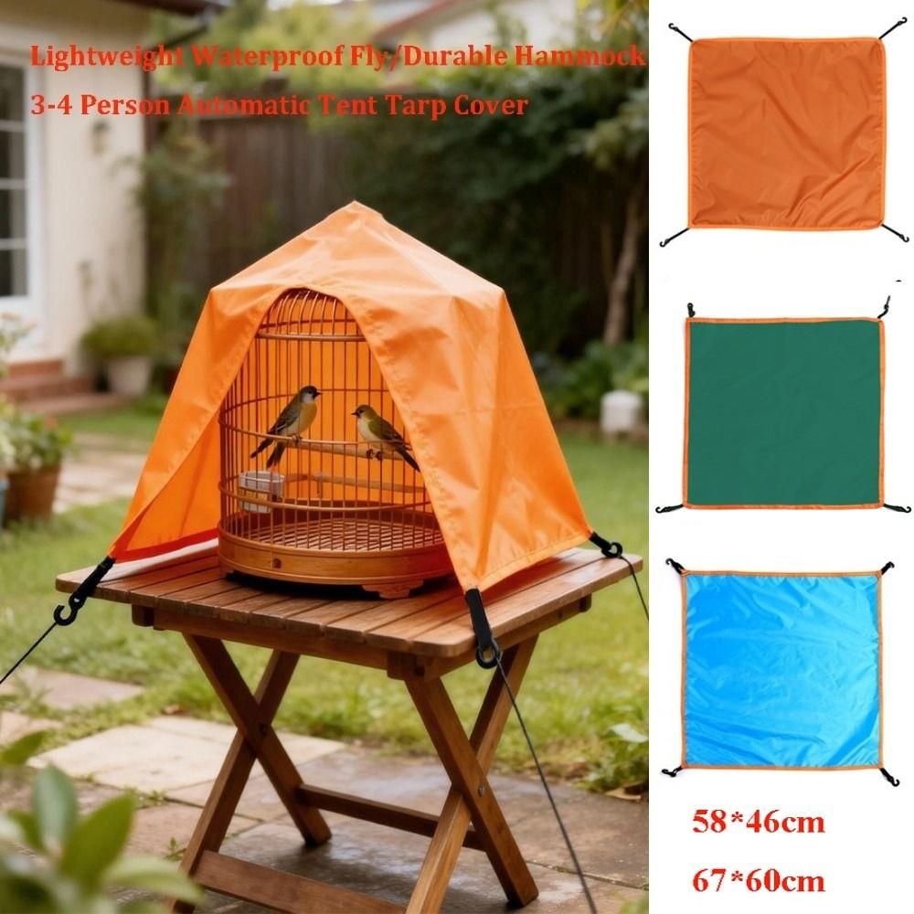 Lightweight Automatic Tent Tarp Cover Waterproof Outdoor Camping Cover Fly/Durable Hammock Tarp