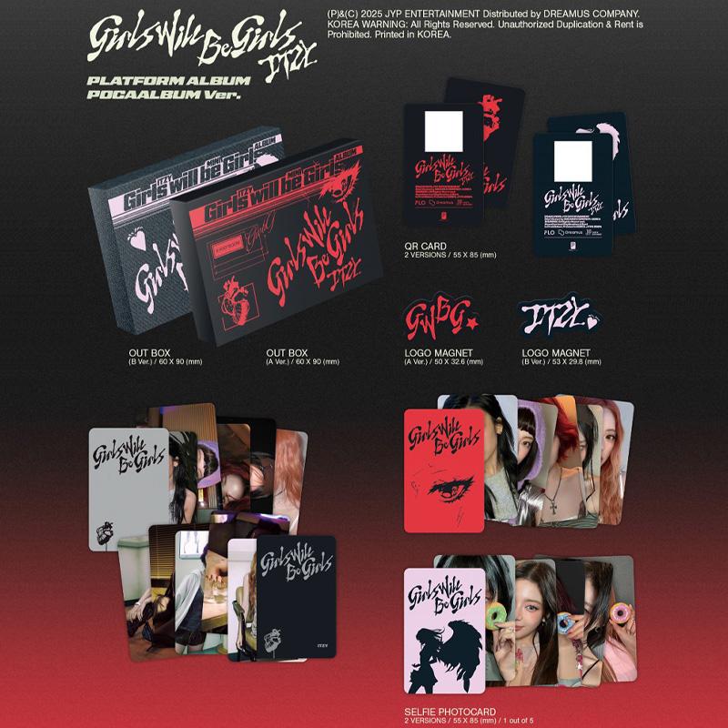 ITZY Girls Will Be Girls (Platform Album_POCAALBUM A/B Ver.)
