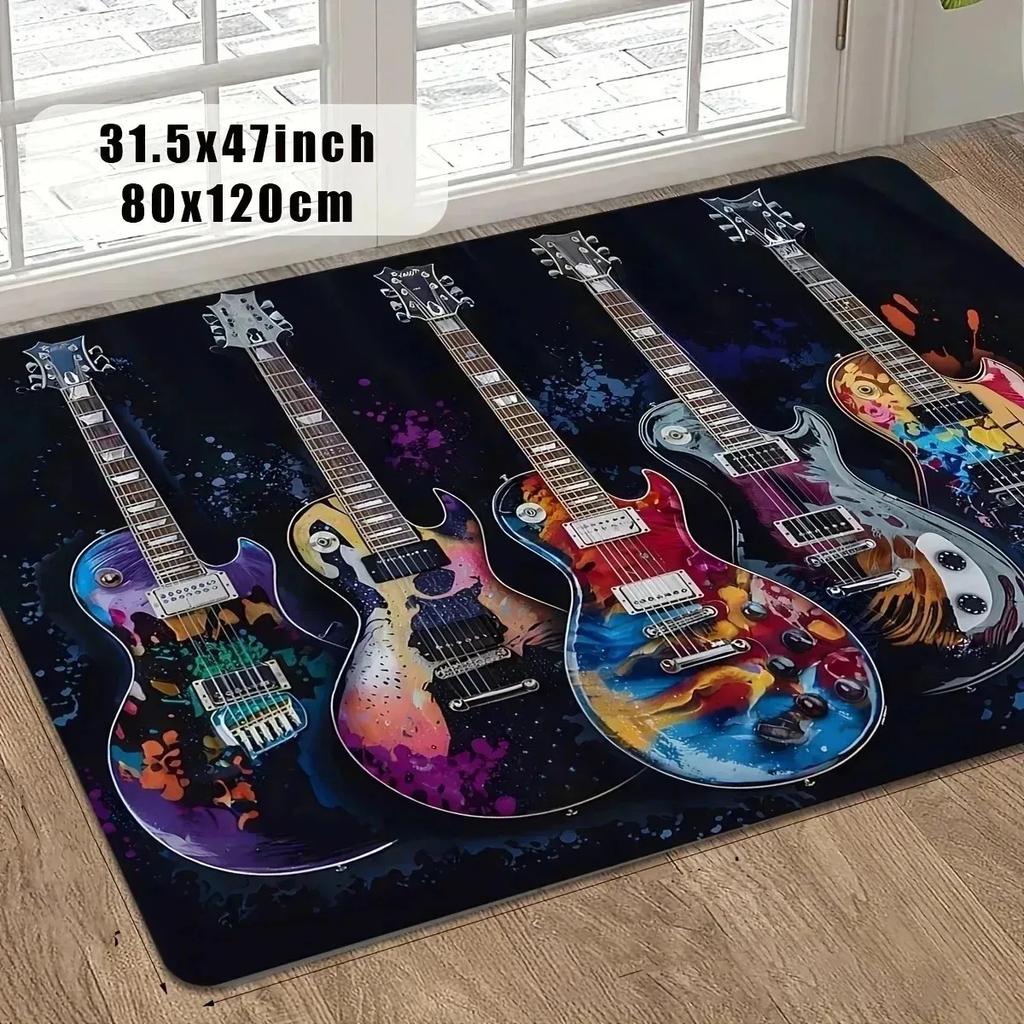 1 ks Vzor Pivoňky Rohožky do dveří Kuchyňské koberce Protiskluzové Pop design Koupelnové koberce Podložka do koupelny Koberec pro domácí dřez Prádelna Dekor