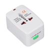 3 PCS Worldwide Universal Conversion Plug Global Tourism Multifunctional Power Adapter Converter