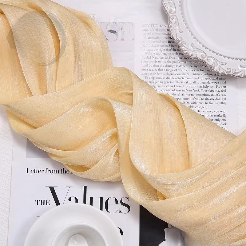 100x150cm Glitter Organza Fabric for Dress Skirt Shirt Clothing Diy Sewing Shiny Cloth Smooth Comfortable Textile