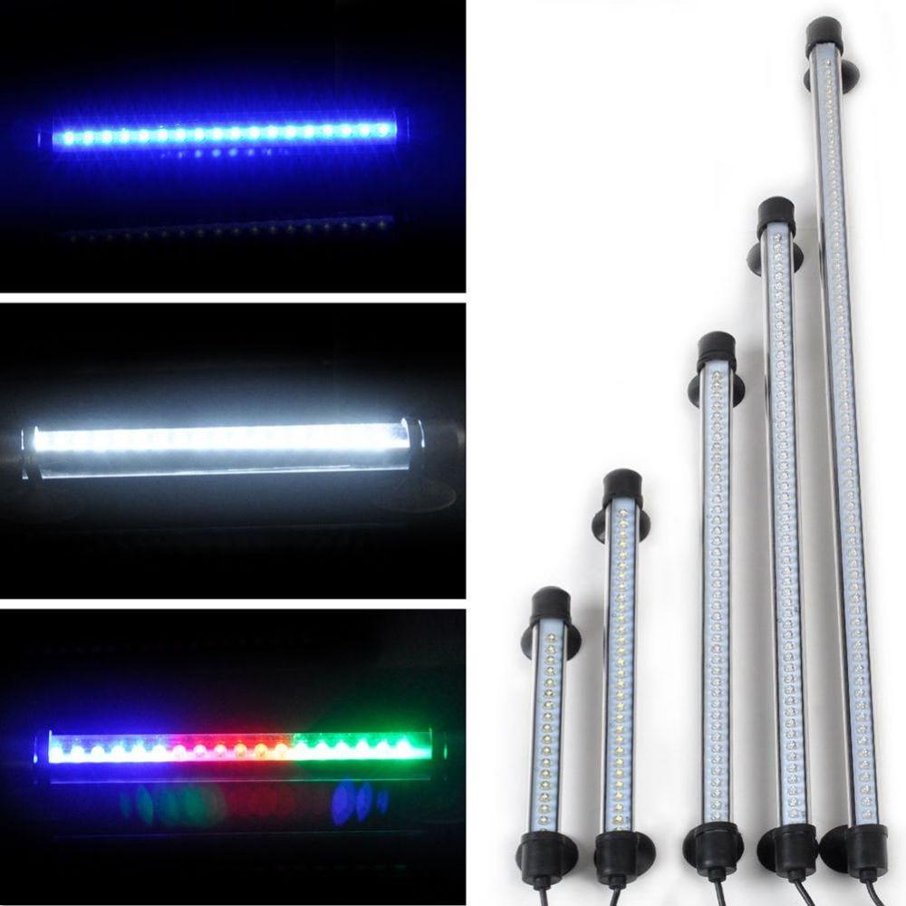 Aquarium Fish Tank Waterproof Submersible LED Light Bar Strip Light