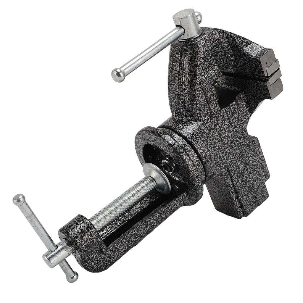 Upínací stolní svěrák Univerzální minipracovní svěrák otočný o 360 stupňů 75 mm Šířka otevření čelistí 62 mm Maxim