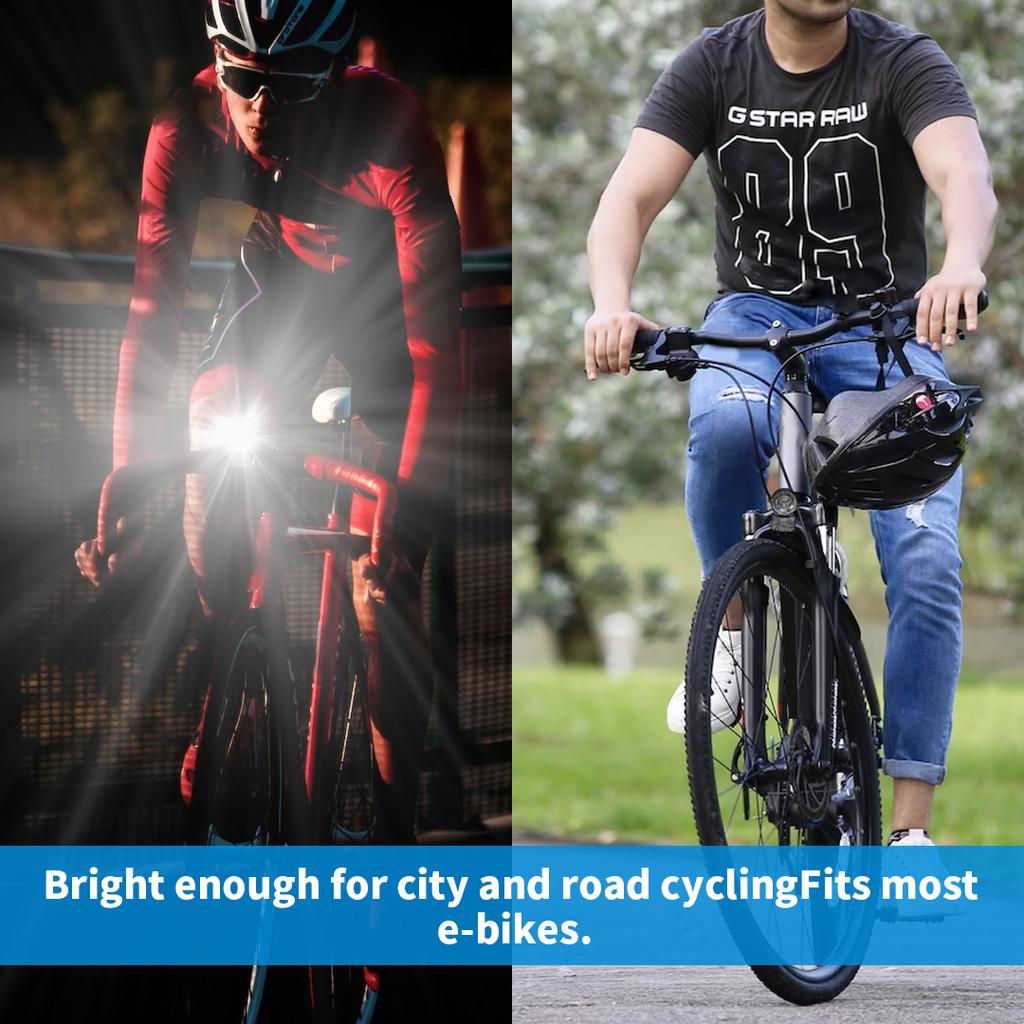 Bafang 6V LED Headlight for BBS01B BBS02B BBSHD Mid Drive Motor Kit, Waterproof Front Light for E-bike Electric Bicycle