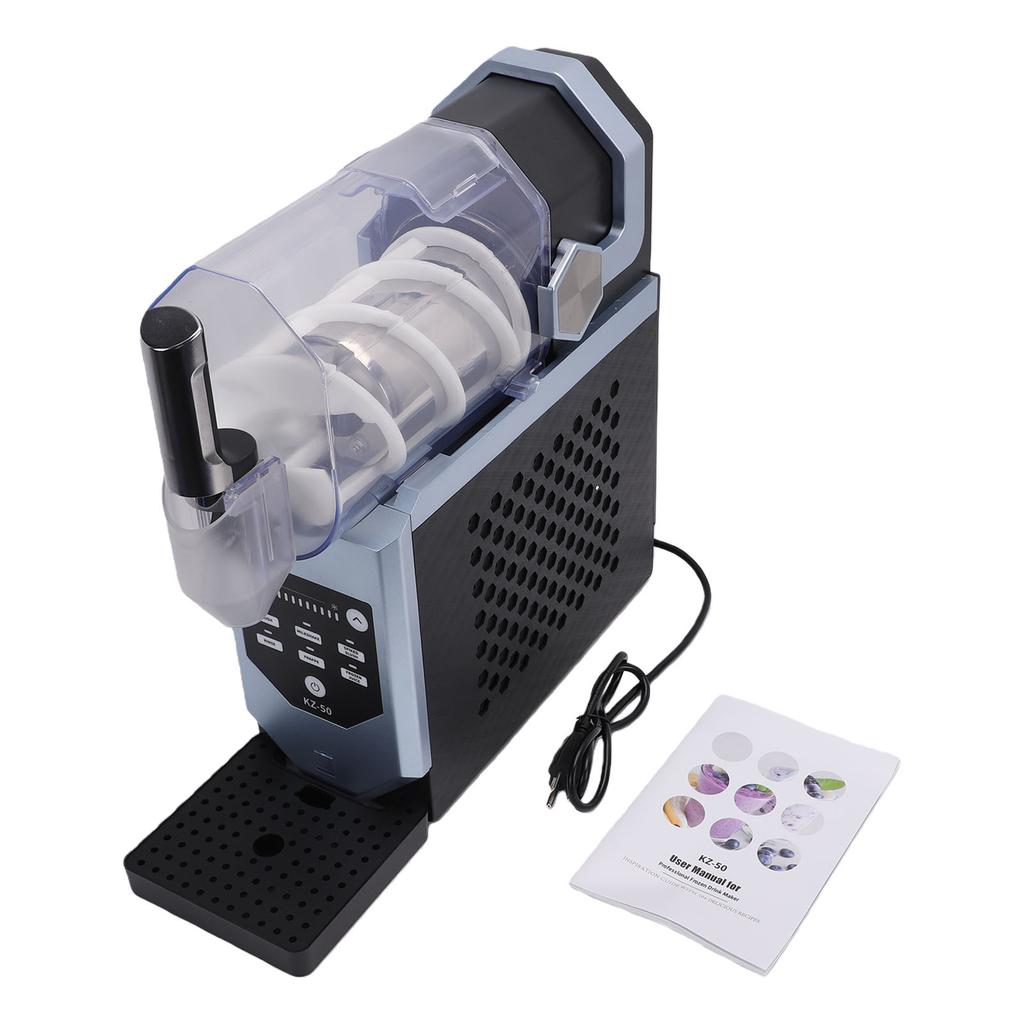 Small Slushie Maker for Home Frozen Drink Slush and Soft Serve Machine No Ice Needed 5 Preset Modes Self Cleaning
