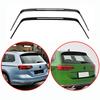 For VW Volkswagen Passat B8 Variant 2015-2026 High Quality ABS Rline Style Car Roof Wing Spoiler Glossy Black Carbon Fiber Look