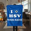 1PC Custom Name HSV Patterned Flannel Blanket Suitable For All Seasons for Home Decor Warmth and Comfort Gifts Holiday Present -HE70