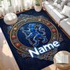 Özel İsimli Kişiselleştirilmiş Chelsea Futbol Kulübü Baskılı Halı, Çok Yönlü Ev Dekorasyonu Halısı, Oyun Odası, Daire, Balkon, Giriş Holü, Koridor Hediyesi İçin