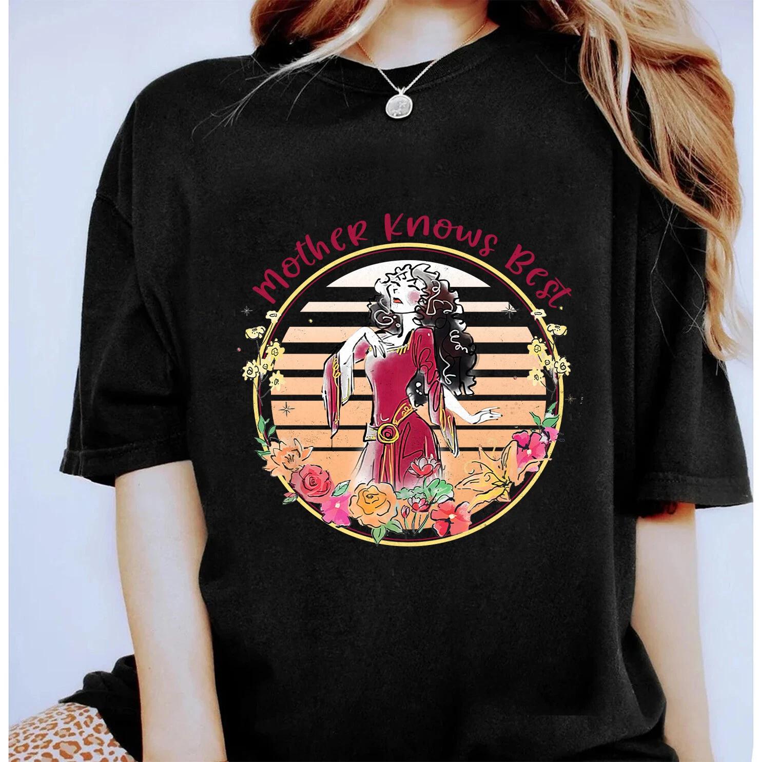 Disney Tangled Mother Gothel Knows Best Tee Unisex Adult Kid Tee XL