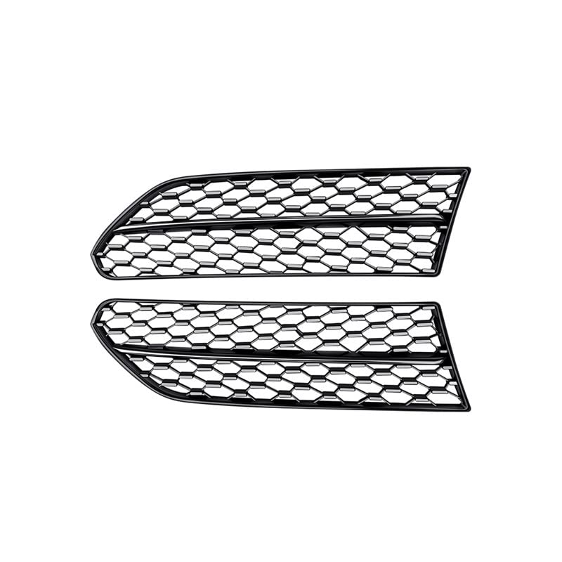 MEKOMEKO Mazda Front Grille Bumper Grille Cover Exterior ABS Easy Compatible with and Model MX-30 Accessories, Parts, Resin, 2-Piece Set,