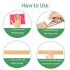 8Pcs Felt Pin Board Bar Strips Self-Adhesive Lightweight Bulletin Board Strips For Memo Schedule Photo Display Wall Decoration