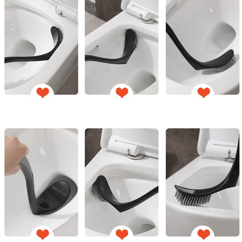 Fashionable Toilet Brush and Holder Perfect Addition to Your Bathroom Modern Bathroom Cleaning Brush Accessories