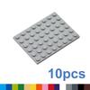 10Pcs Self-Assembly High-Standard Construction-Set Construction-Blocks Thin First-Class Figure-Modelures Construction Pieces Premium-Quality