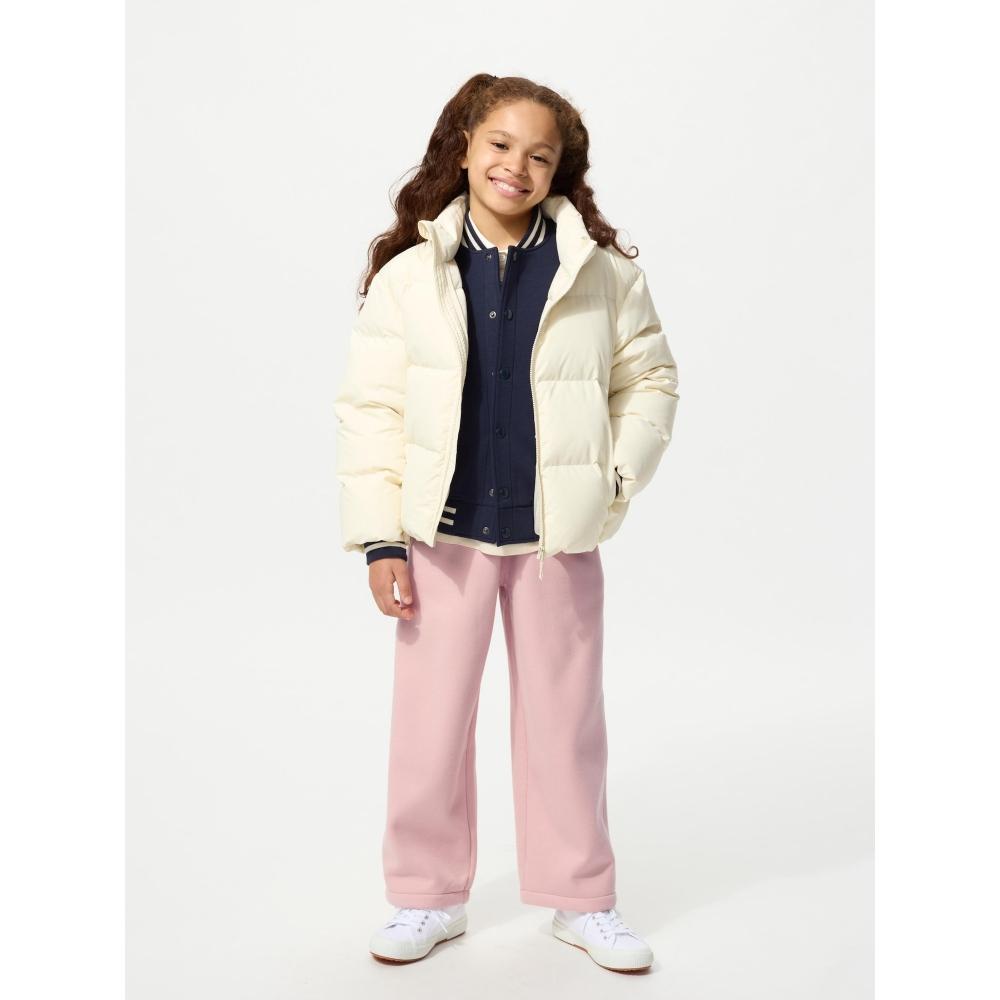 Uniqlo Girls Boa Sweat Wide Pants