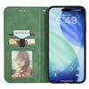 For iPhone 17 Pro Max Leather Case with Card Holder Magnetic Absorption Phone Cover