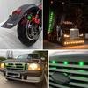 3LED 24V Colorful LED Side Marker Lights Clearance Lights Front Rear Signal Lamp DRL Hood Indicators Light for Truck TrailerBoat