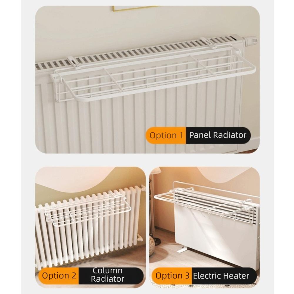 High Quality Convenient Cloth Hanger Foldable Durable Clothes Drying Shelves Drying Rack for Heating Radiator