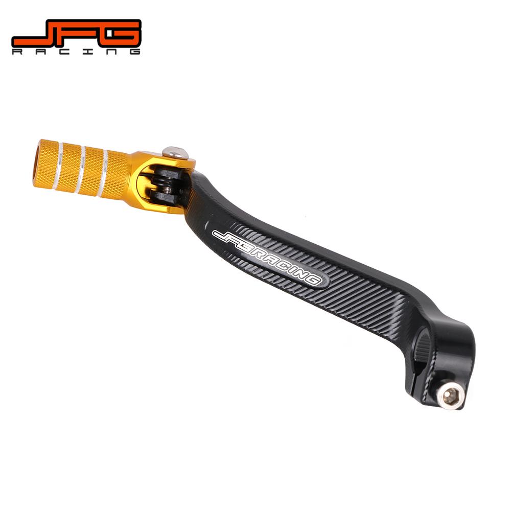 Motorcycle CNC Shifter Shift Rear Foot Brake Pedal Lever For SUZUKI RMZ450 RMZ 450 2008-2018 RMX450Z RMX 450Z 2010 2011 2017 JFG shift lever