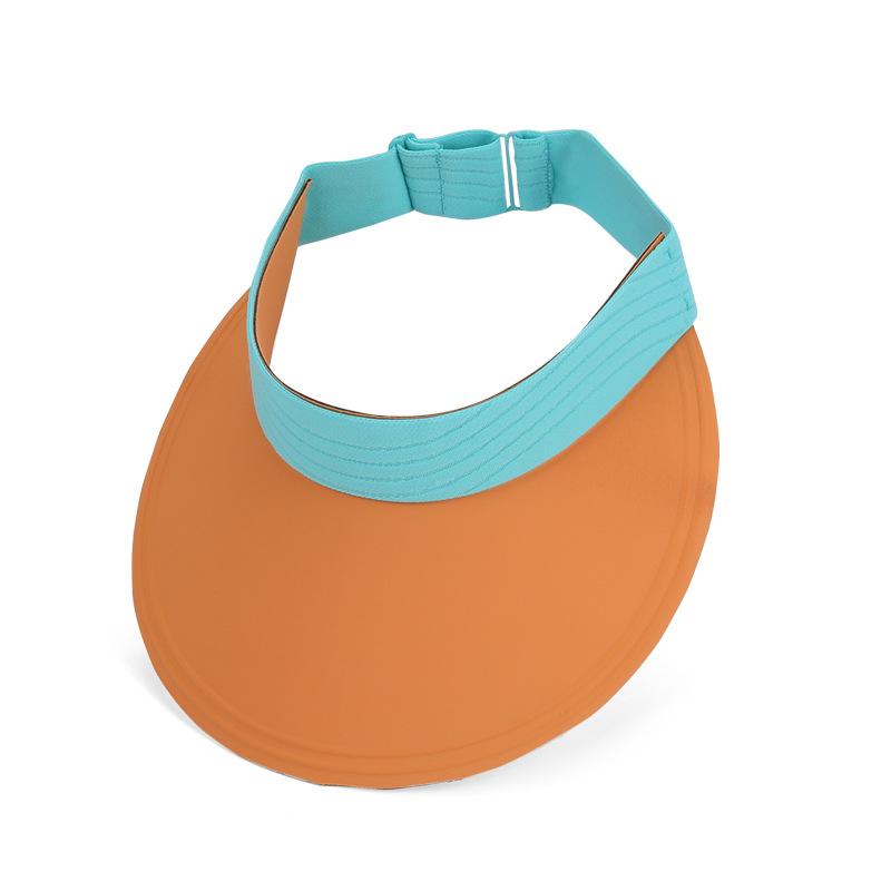 UPF50 + seamless integrated sunshade sunscreen hat outdoor UV protection hat women's versatile fashion empty top sun hat