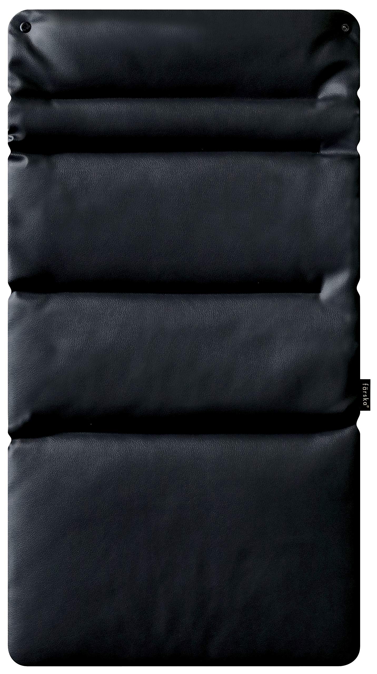 Farska Стул-качалка Plus Детский стул с подушкой из ПУ кожи, матовый черный