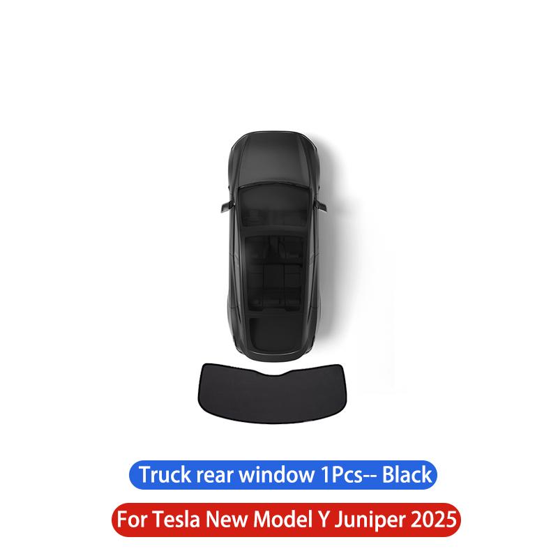 For Tesla ModelY Juniper2025 Sun Shade Front Rear Side Window Sunshade Windshield Sun Visor Outdoor Camping Interior Accessories