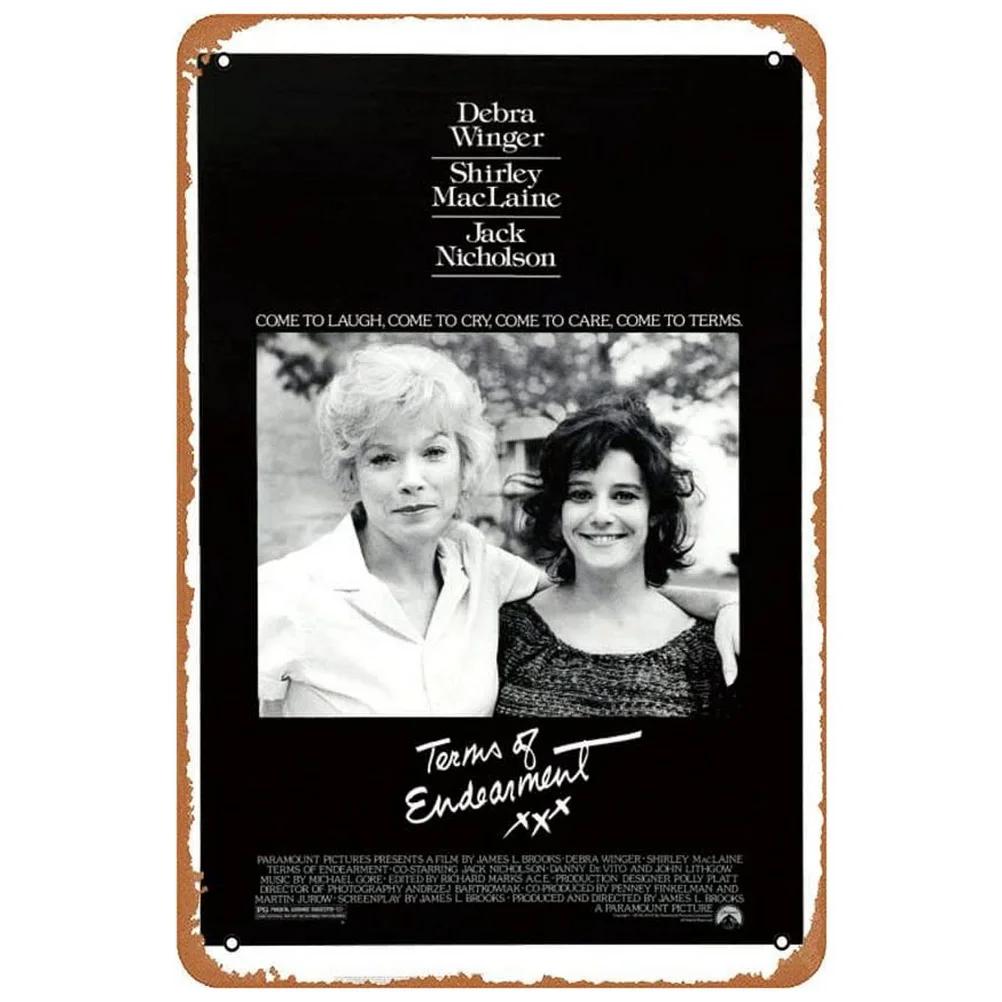 Classic Movie Metal Tin Signs Vintage Wall Art Urban Cowboys Dahmer Rocky Movie Posters for Home Cafe Bars Pubs Film Decoration