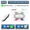 X1CA/X2CA CarlinKit 2-In-1 Wireless Adapter Wireless CarPlay Android Auto Plug &Play WiFi BLE Auto-connect For Baidu CarLife Car
