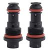 2PCS Fuel Return Relief Valve Assembly For Common Rail HP3 HP4 Pump-Part Number 294160-0200 2941600200