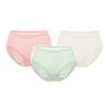 Women's Basic Pure Cotton Breathable Briefs (3-Pack)