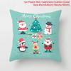 Merry Christmas Cushion Cover Christmas Decorations for Home 2025 Cristmas Ornament Noel Xmas Decor Navidad Happy New Year Gifts