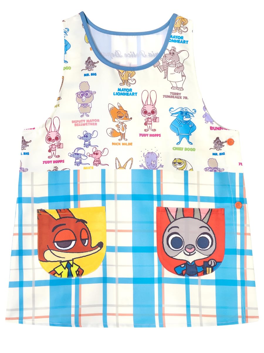 

Синий фартук воспитатель детского сада персонаж Диснея ML Zootopia Nick Judy стильный милый подарок на выпускной в детском саду [Mitake] [341736 ML (Распечатать