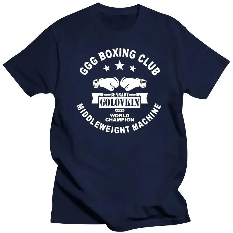 Golovkin Team T Shirt  Unisex Heavy Cotton Tee Mens Clothing GGG Boxing Club T Shirt  Harajuku  Oversized T Shirt  Men Clothing